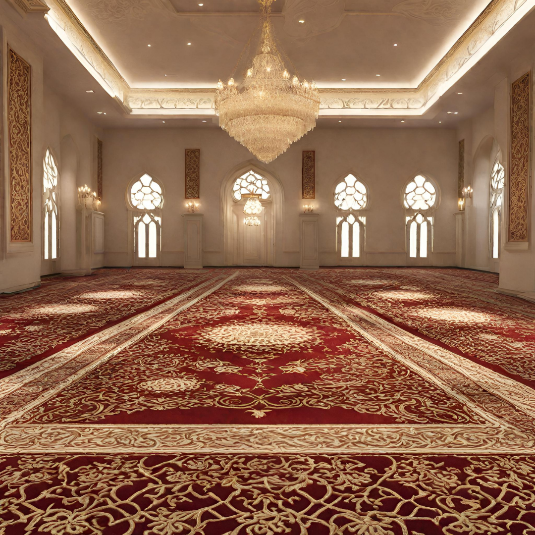 Kocaeli Cami Halısı Hizmeti - Zeminde Zarafet | Akyün Halı